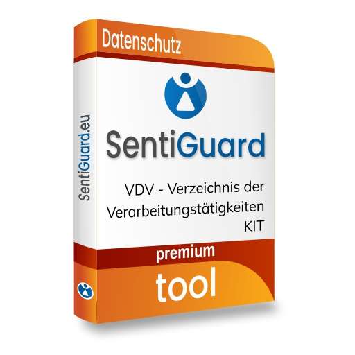 Verzeichnis der Verarbeitungstätigkeiten online Generator, als Teil unseres DSGVO Datenschutz Komplettpakets